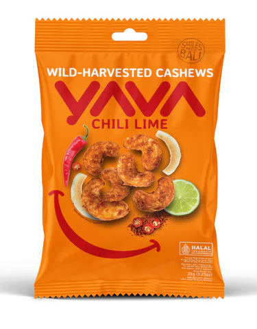 YAVA - Chili Lime Cashews 35g
